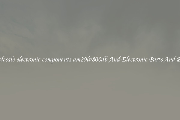 Wholesale electronic components am29lv800db And Electronic Parts And Pieces