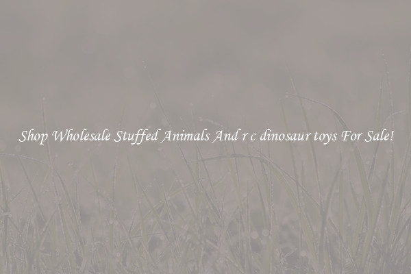 Shop Wholesale Stuffed Animals And r c dinosaur toys For Sale!