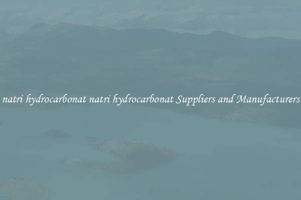 natri hydrocarbonat natri hydrocarbonat Suppliers and Manufacturers